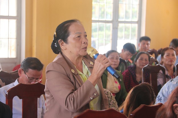 Lâm Đồng: Tổ chức tiếp xúc cử tri tại xã Đạ K’ Nàng, huyện Đam Rông, nhiều nỗi niềm được giãi bày.
