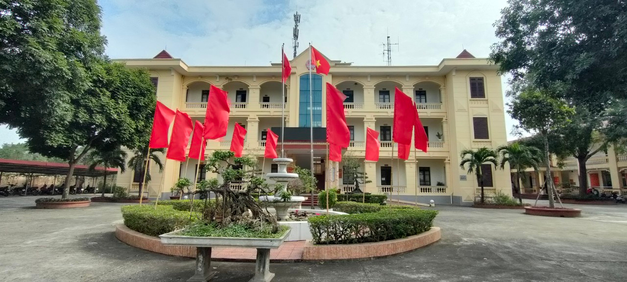 Trụ sở UBND phường Phù Chẩn, thành phố Từ Sơn.